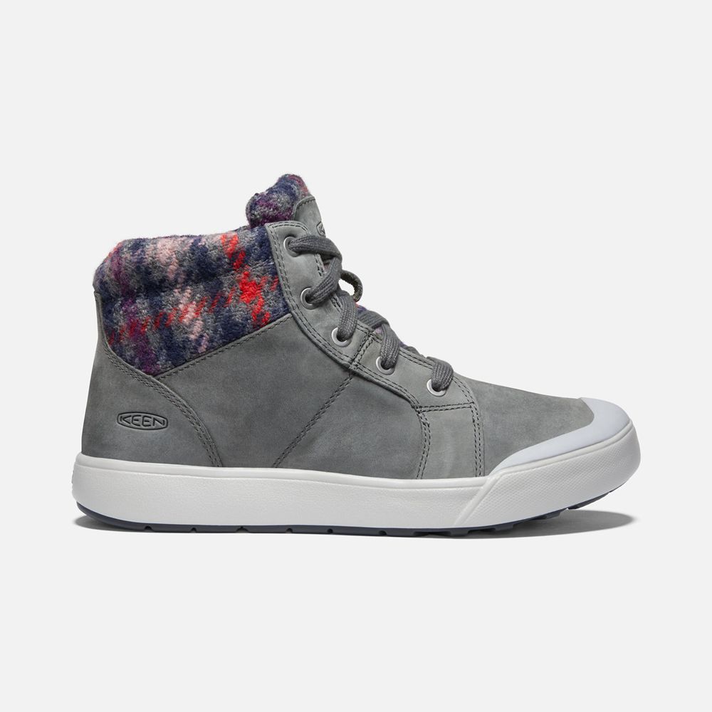 Keen Sneaker Kängor Dam Grå - Elena Mid - 630481FEM